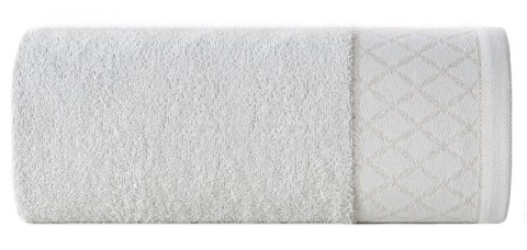 Ręcznik Layla 4 30x50 srebrny 500 g/m2 frotte bawełniany Eurofirany