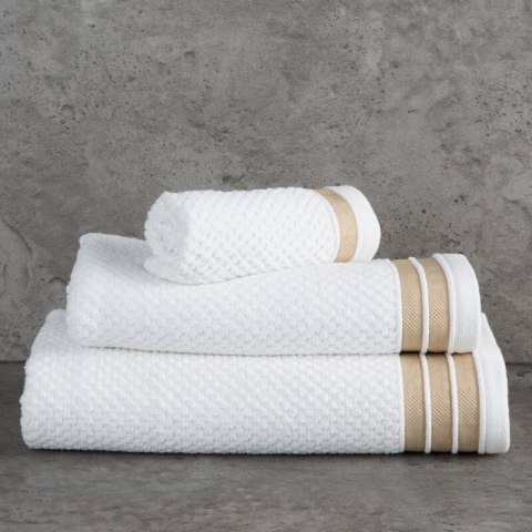 Ręcznik Madlen 1 30x50 biały zdobiony bordiurą frotte 500 g/m2 Eurofirany Ręcznik Madlen 1 30x50 biały zdobiony bordiurą frotte 500 g/m2 Eurofirany