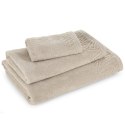 Ręcznik Margo 2 70x140 beżowy z ozdobną bordiurą przetykaną błyszczącą nicią 500 g/m2 Eurofirany Ręcznik Margo 2 70x140 beżowy z ozdobną bordiurą przetykaną błyszczącą nicią 500 g/m2 Eurofirany