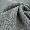 Ręcznik Margo 3 70x140 szary z ozdobną bordiurą przetykaną błyszczącą nicią 500 g/m2 Eurofirany Ręcznik Margo 3 70x140 szary z ozdobną bordiurą przetykaną błyszczącą nicią 500 g/m2 Eurofirany