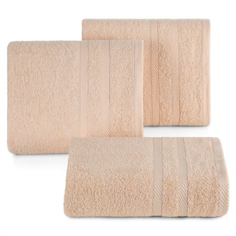 Ręcznik Milo 10 30x50 pomarańczowy jasny 500 g/m2 frotte bawełniany Eurofirany Ręcznik Milo 10 30x50 pomarańczowy jasny 500 g/m2 frotte bawełniany Eurofirany