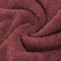 Ręcznik Venus 50x90 ceglasty zdobiony haftem 550 g/m2 Eva Minge Eurofirany Ręcznik Venus 50x90 ceglasty zdobiony haftem 550 g/m2 Eva Minge Eurofirany