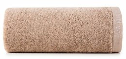 Ręcznik Venus 50x90 pudrowy zdobiony haftem 550 g/m2 Eva Minge Eurofirany