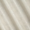 Zasłona 140x280 Blanka naturalna w stylu eko z błyszczącym nadrukiem gotowa na taśmie Eurofirany