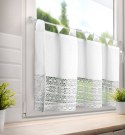 Zazdrostka 60x150 Maddeline biała ażurowa ze wzorem geometrycznym gotowa na szelkach Eurofirany Zazdrostka 60x150 Maddeline biała ażurowa ze wzorem geometrycznym gotowa na szelkach Eurofirany