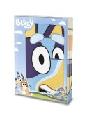 Pościel bawełniana 140x200 Bluey i Bingo na Straży Snów szara poszewka 70x85 Pościel bawełniana 140x200 Bluey i Bingo na Straży Snów szara poszewka 70x85