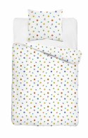 Pościel bawełniana 140x200 Sportowy Sen drobne wzory 5442 A z jedną poszewką 70x80 XOXO DREAM Pościel bawełniana 140x200 Sportowy Sen drobne wzory 5442 A z jedną poszewką 70x80 XOXO DREAM