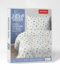 Pościel bawełniana 140x200 Sportowy Sen drobne wzory 5442 A z jedną poszewką 70x80 XOXO DREAM Pościel bawełniana 140x200 Sportowy Sen drobne wzory 5442 A z jedną poszewką 70x80 XOXO DREAM