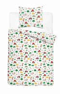 Pościel bawełniana 140x200 Wesoła Farma Mała 5439 A z jedną poszewką 70x80 XOXO DREAM Pościel bawełniana 140x200 Wesoła Farma Mała 5439 A z jedną poszewką 70x80 XOXO DREAM