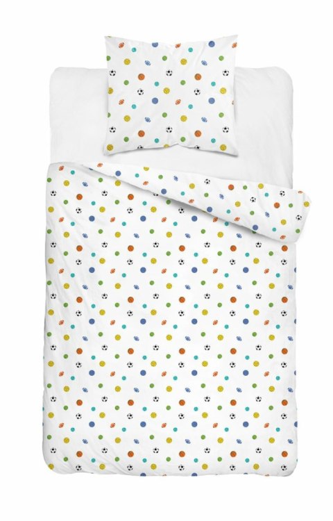 Pościel bawełniana 160x200 Sportowy Sen drobne wzory 5442 A z jedną poszewką 70x80 XOXO DREAM Pościel bawełniana 160x200 Sportowy Sen drobne wzory 5442 A z jedną poszewką 70x80 XOXO DREAM