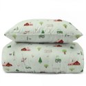 Pościel bawełniana 160x200 farma pastelowa drobne wzory 5441 A z jedną poszewką 70x80 XOXO DREAM Pościel bawełniana 160x200 farma pastelowa drobne wzory 5441 A z jedną poszewką 70x80 XOXO DREAM