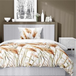 Pościel satynowa 140x200 Trawy pampasowe złote 5329 A Home Satin 41