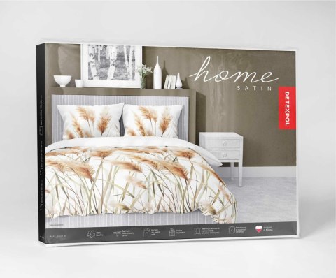 Pościel satynowa 140x200 Trawy pampasowe złote 5329 A Home Satin 41 Pościel satynowa 140x200 Trawy pampasowe złote 5329 A Home Satin 41