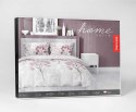 Pościel satynowa 140x200 gałązki w odcieniach różu 5223 B Home Satin 41 Pościel satynowa 140x200 gałązki w odcieniach różu 5223 B Home Satin 41