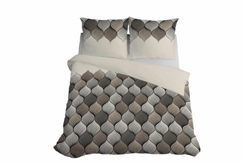 Pościel satynowa 160x200 Orientalna mozaika beżowa 5226 B Home Satin 41 Pościel satynowa 160x200 Orientalna mozaika beżowa 5226 B Home Satin 41