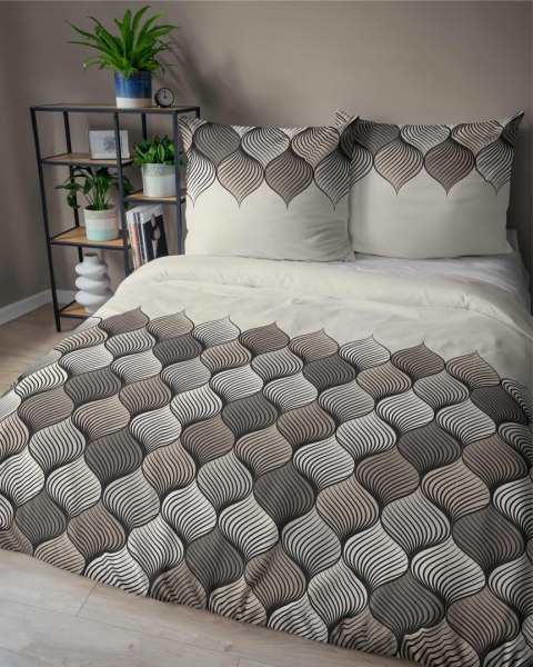 Pościel satynowa 160x200 Orientalna mozaika beżowa 5226 B Home Satin 41 Pościel satynowa 160x200 Orientalna mozaika beżowa 5226 B Home Satin 41