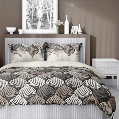 Pościel satynowa 160x200 Orientalna mozaika beżowa 5226 B Home Satin 41 Pościel satynowa 160x200 Orientalna mozaika beżowa 5226 B Home Satin 41