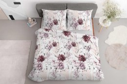 Pościel satynowa 160x200 Pudrowa różowa na jasnym tle 5222 B Home Satin 41