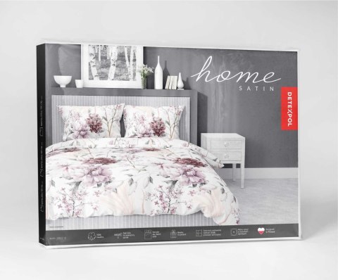 Pościel satynowa 160x200 Pudrowa różowa na jasnym tle 5222 B Home Satin 41 Pościel satynowa 160x200 Pudrowa różowa na jasnym tle 5222 B Home Satin 41