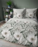 Pościel satynowa 160x200 Romantyczna Magnolia zielona 5220 B Home Satin 41 Pościel satynowa 160x200 Romantyczna Magnolia zielona 5220 B Home Satin 41