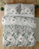 Pościel satynowa 160x200 Romantyczna Magnolia zielona 5220 B Home Satin 41 Pościel satynowa 160x200 Romantyczna Magnolia zielona 5220 B Home Satin 41