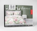 Pościel satynowa 160x200 Różowe kwiaty na białym tle 5328 A Home Satin 41 Pościel satynowa 160x200 Różowe kwiaty na białym tle 5328 A Home Satin 41