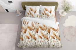 Pościel satynowa 160x200 Trawy pampasowe złote 5329 A Home Satin 41