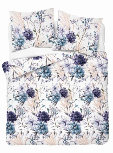 Pościel satynowa 160x200 akwarelowe kwiaty w odcieniach lawendy 5222 A Home Satin 41 Pościel satynowa 160x200 akwarelowe kwiaty w odcieniach lawendy 5222 A Home Satin 41