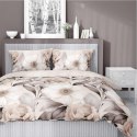 Pościel satynowa 160x200 cieniowane kwiaty w odcieniach beżu 5220 A Home Satin 41 Pościel satynowa 160x200 cieniowane kwiaty w odcieniach beżu 5220 A Home Satin 41