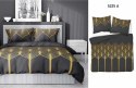 Pościel satynowa 160x200 czarna złota geometryczny motyw 5225 A Home Satin 41 Pościel satynowa 160x200 czarna złota geometryczny motyw 5225 A Home Satin 41