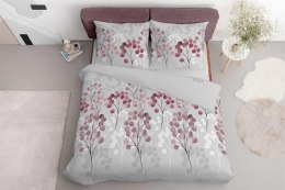 Pościel satynowa 160x200 gałązki w odcieniach różu 5223 B Home Satin 41