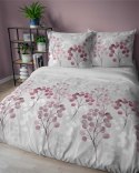 Pościel satynowa 160x200 gałązki w odcieniach różu 5223 B Home Satin 41
