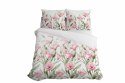Pościel satynowa 220x200 Różowe kwiaty na białym tle 5328 A Home Satin 41 Pościel satynowa 220x200 Różowe kwiaty na białym tle 5328 A Home Satin 41