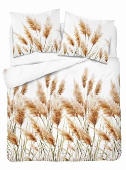Pościel satynowa 220x200 Trawy pampasowe złote 5329 A Home Satin 41