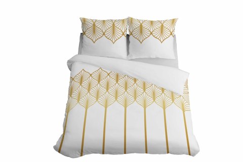 Pościel satynowa 220x200 Złota geometria na białym tłe 5225 B Home Satin 41 Pościel satynowa 220x200 Złota geometria na białym tłe 5225 B Home Satin 41