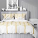 Pościel satynowa 220x200 Złota geometria na białym tłe 5225 B Home Satin 41 Pościel satynowa 220x200 Złota geometria na białym tłe 5225 B Home Satin 41