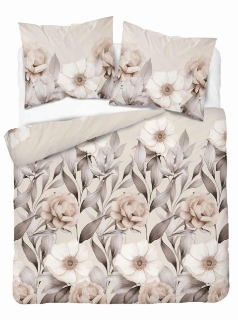 Pościel satynowa 220x200 cieniowane kwiaty w odcieniach beżu 5220 A Home Satin 41 Pościel satynowa 220x200 cieniowane kwiaty w odcieniach beżu 5220 A Home Satin 41