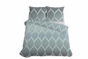 Pościel satynowa 220x200 miętowa geometryczna 5221 A Home Satin 41 Pościel satynowa 220x200 miętowa geometryczna 5221 A Home Satin 41