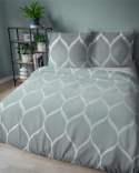Pościel satynowa 220x200 miętowa geometryczna 5221 A Home Satin 41 Pościel satynowa 220x200 miętowa geometryczna 5221 A Home Satin 41