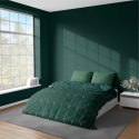Pościel z mikrofibry 160x200 zielona butelkowa złote art deco 5023 A 65 Light Pościel z mikrofibry 160x200 zielona butelkowa złote art deco 5023 A 65 Light