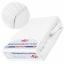 Prześcieradło frotte z gumką 140x200 białe 001 Premium Prześcieradło frotte z gumką 140x200 białe 001 Premium