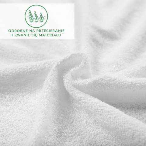 Prześcieradło frotte z gumką 140x200 białe 001 Premium Prześcieradło frotte z gumką 140x200 białe 001 Premium