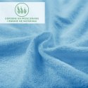 Prześcieradło frotte z gumką 180x200 niebieskie 009 Premium Prześcieradło frotte z gumką 180x200 niebieskie 009 Premium