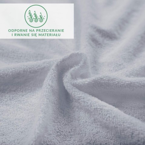 Prześcieradło frotte z gumką 90x200 popielate 024 Premium Prześcieradło frotte z gumką 90x200 popielate 024 Premium