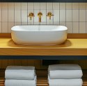 Ręcznik hotelowy 70x140 biały bawełniany 500 g/m2 frotte Ręcznik hotelowy 70x140 biały bawełniany 500 g/m2 frotte