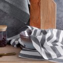 Komplet ścierek kuchennych 2szt 50x70 Karin 2 stalowa paski Eurofirany Komplet ścierek kuchennych 2szt 50x70 Karin 2 stalowa paski Eurofirany