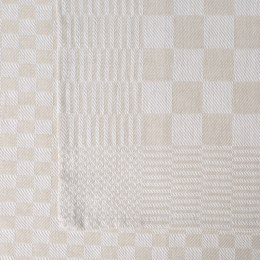 Komplet ścierek kuchennych 2szt 50x70 Mauro beżowa kratka Eurofirany