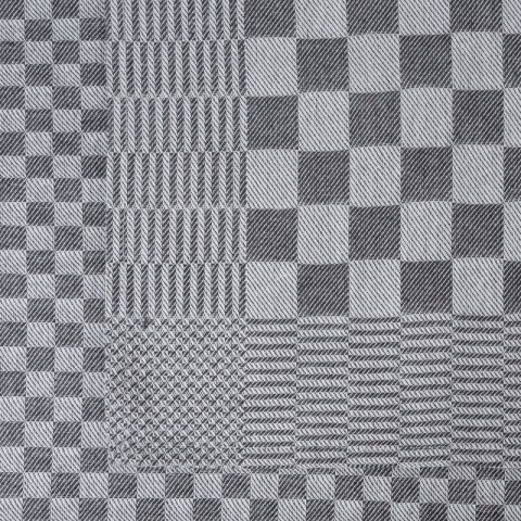 Komplet ścierek kuchennych 2szt 50x70 Mauro stalowa kratka Eurofirany Komplet ścierek kuchennych 2szt 50x70 Mauro stalowa kratka Eurofirany