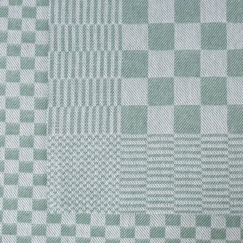 Komplet ścierek kuchennych 2szt 50x70 Mauro zielona kratka Eurofirany Komplet ścierek kuchennych 2szt 50x70 Mauro zielona kratka Eurofirany