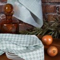 Komplet ścierek kuchennych 2szt 50x70 Mauro zielona kratka Eurofirany Komplet ścierek kuchennych 2szt 50x70 Mauro zielona kratka Eurofirany